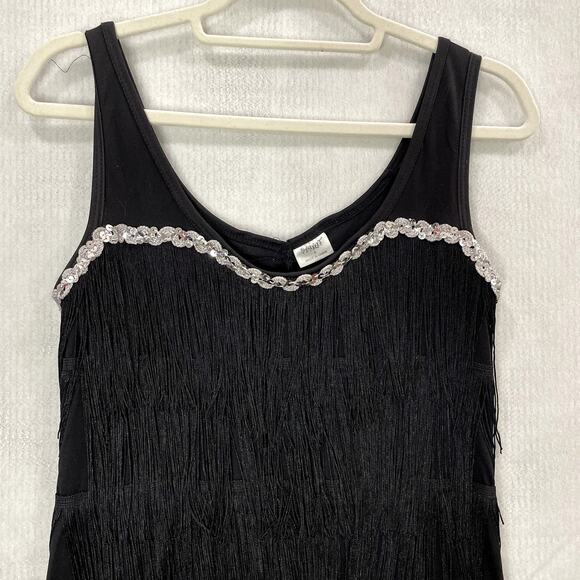 Spirit Size S Flapper Costume & Accessories Wig Necklace Gloves Halloween - Picture 4 of 15
